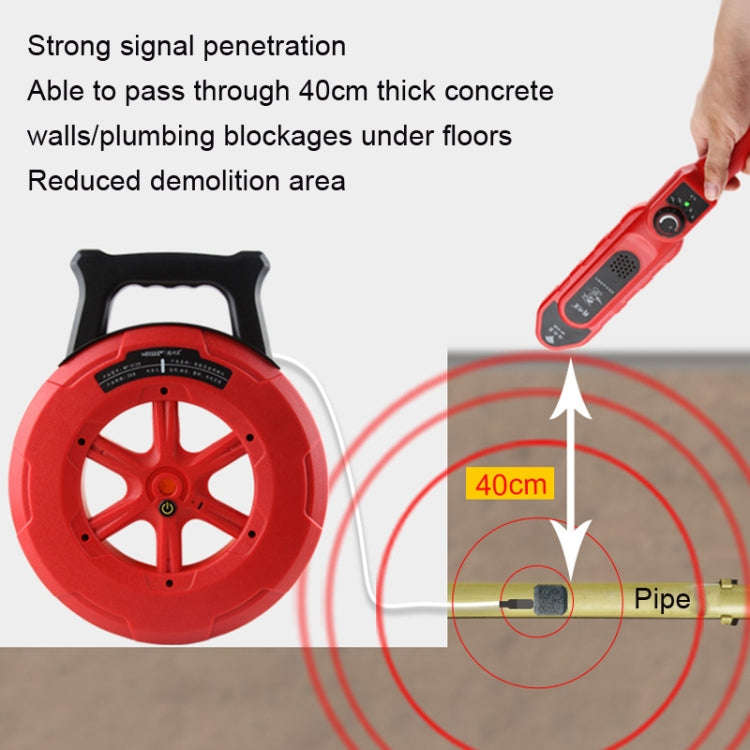NOYAFA NF-5140 Wall Pipe Blockage Detector Pipe Blockage Detector For Iron/PVC/Cement/Steel Pipes