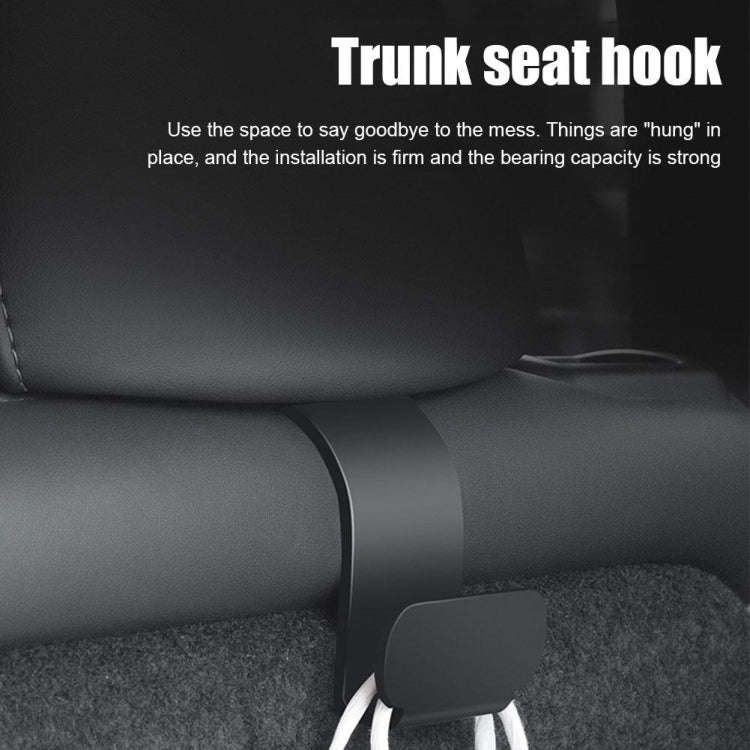 For Tesla Model Y 1pair Rear Trunk Hook Bag Umbrella Hanger