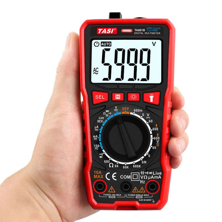 TASI TA801B Automated Manual Integral Digital Multimeter High Precision Digital Display Ammeter