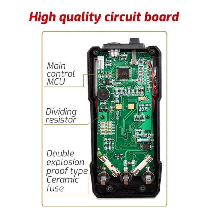 TASI TA801B Automated Manual Integral Digital Multimeter High Precision Digital Display Ammeter