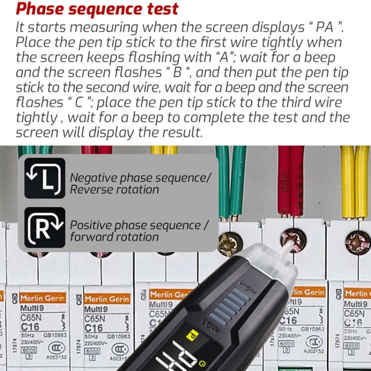 TASI TA13C Smart Pen Multimeter Digital High Precision Compact Portable Multimeter