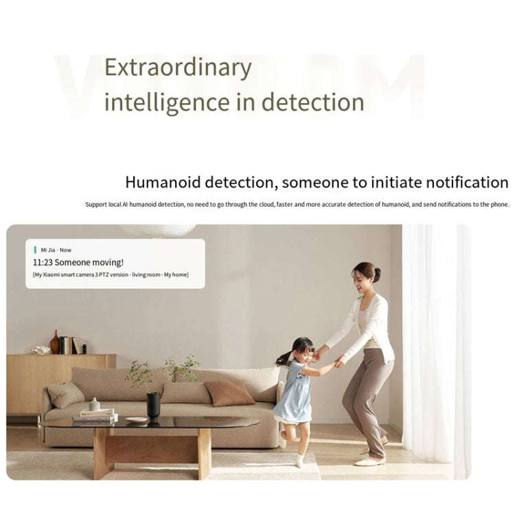 Original Xiaomi Mijia Smart Camera 3 PTZ Version 3K AI Detection Baby Monitor 5MP 360 Degree View...