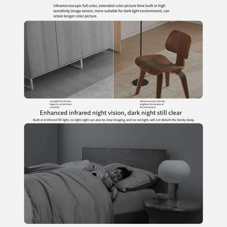 Original Xiaomi Mijia Smart Camera 3 PTZ Version 3K AI Detection Baby Monitor 5MP 360 Degree View...