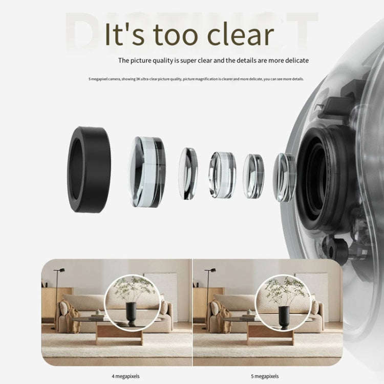 Original Xiaomi Mijia Smart Camera 3 PTZ Version 3K AI Detection Baby Monitor 5MP 360 Degree View...