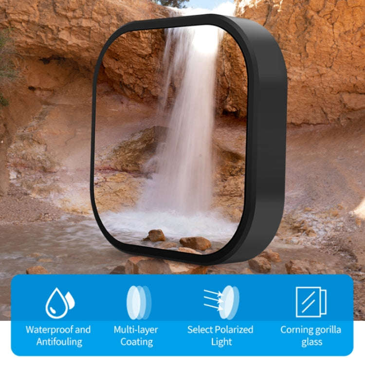 For GoPro Hero11 Black / HERO10 Black / HERO9 Black TELESIN Lens Filter, Spec: CPL