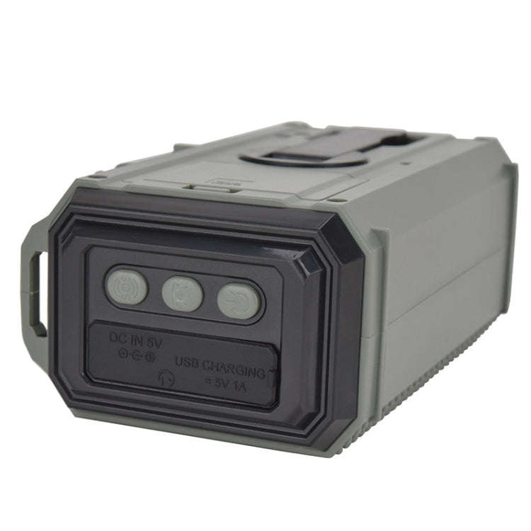 HanRongda HRD-905 Solar Charging LED Lighting Generation Disaster Prevention Emergency Full Band ...