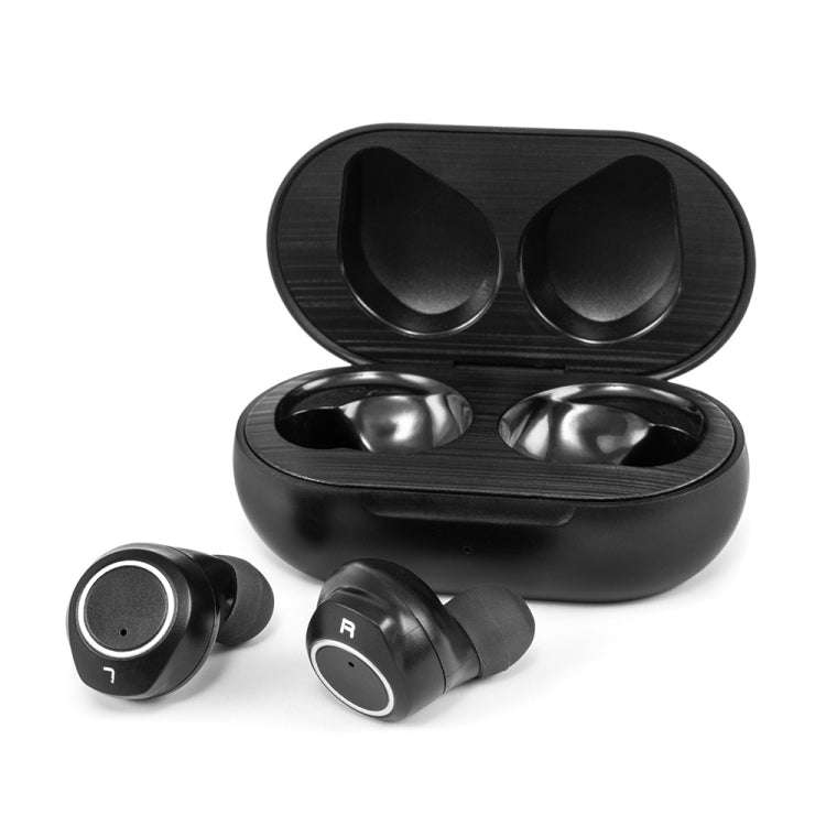 GE-T15 Mini USB Charging TWS Hearing Aid Sound Amplifier(Black)