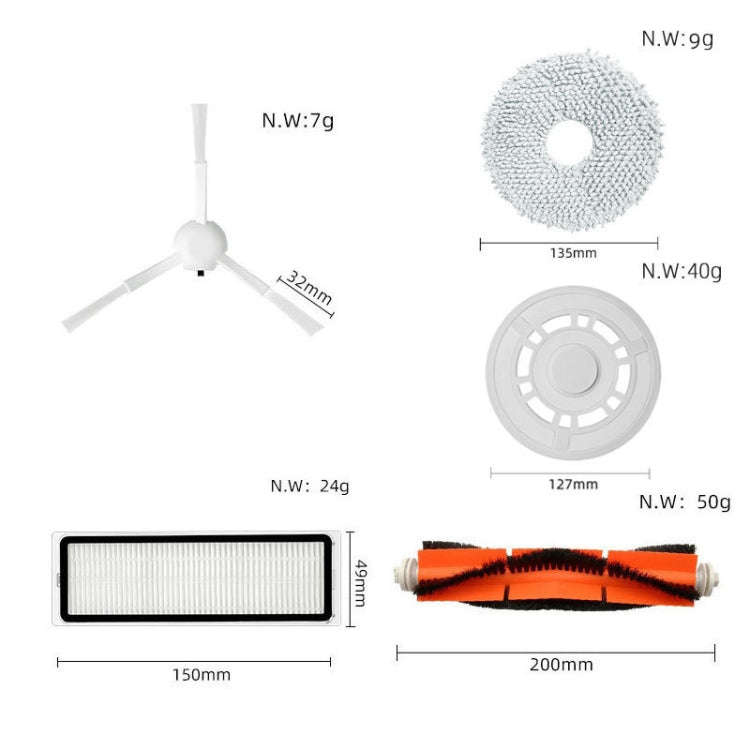 For Xiaomi Dreame S10/S10 Pro Vacuum Cleaner Activated Carbon Filter
