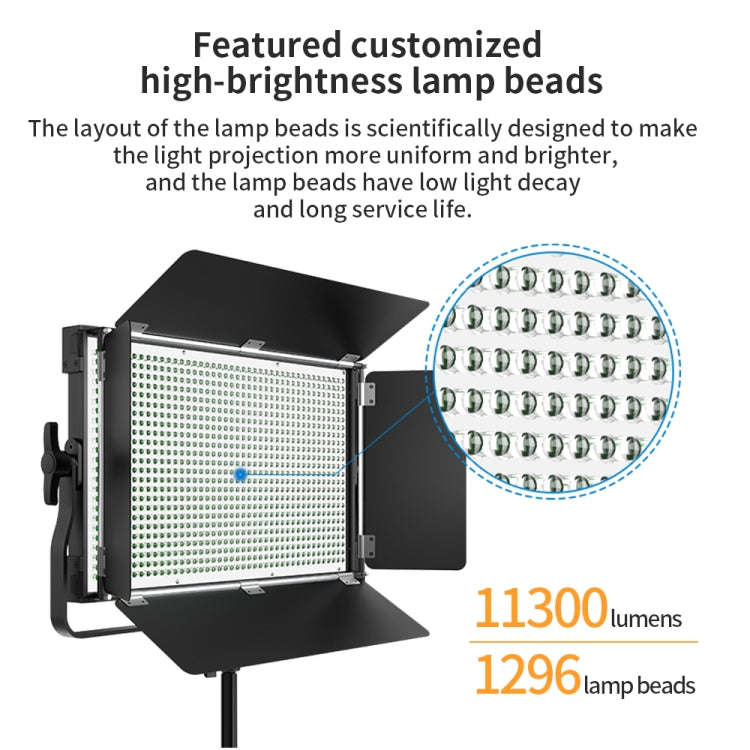 Pixel P45pro High Bright Dual Color Temperature Fill Light 120W Normal Bright Studio Camera Soft ...