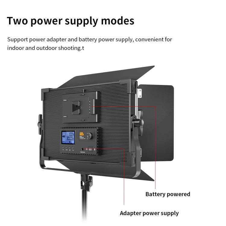 Pixel P45pro High Bright Dual Color Temperature Fill Light 120W Normal Bright Studio Camera Soft ...