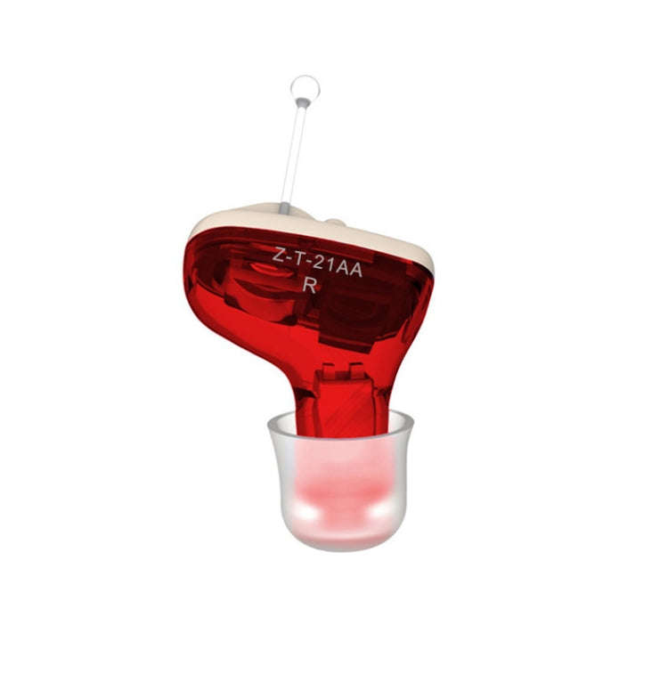 AN127 Invisible In-Ear Hearing Aid Sound Amplifier For The Elderly And Hearing Impaired(Red Right...