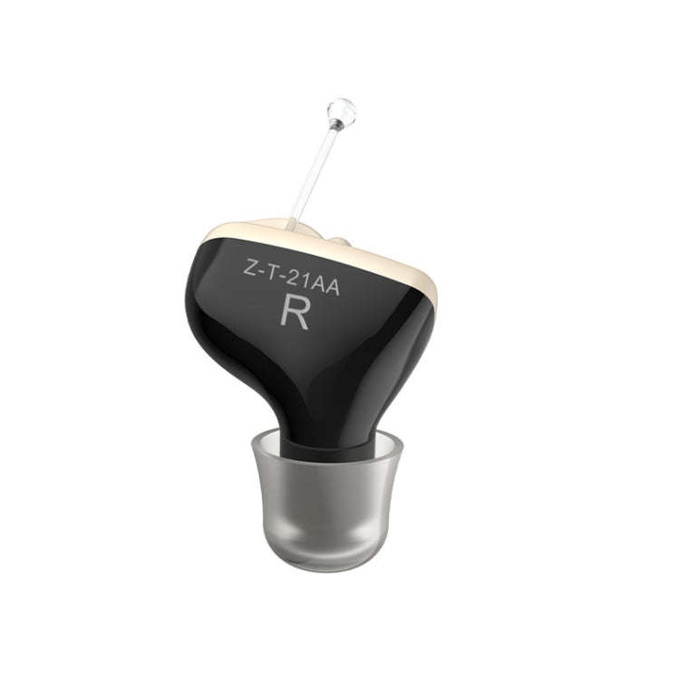 AN127 Invisible In-Ear Hearing Aid Sound Amplifier For The Elderly And Hearing Impaired(Black Rig...