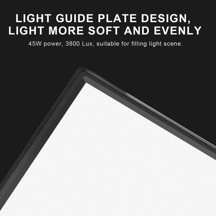 Pixel P50 Dual Color Temperature Flat Panel Fill Light 45W Soft Outdoor Shooting Fill Light For S...