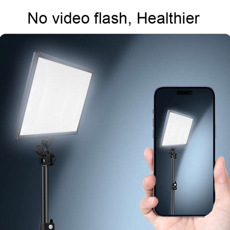 Pixel P50 Dual Color Temperature Flat Panel Fill Light 45W Soft Outdoor Shooting Fill Light For S...