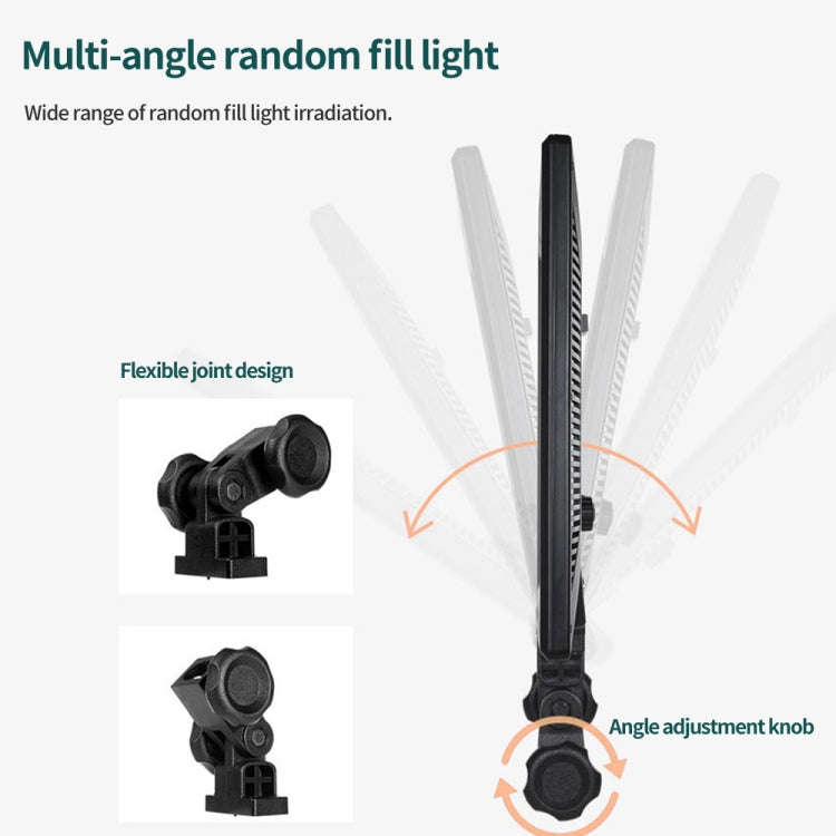 Pixel P50 Dual Color Temperature Flat Panel Fill Light 45W Soft Outdoor Shooting Fill Light For S...