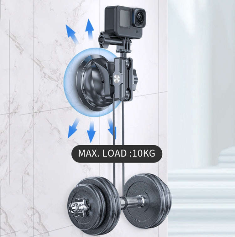 TELESIN Car Action Camera Holder Suction Cup 360 Degree Adjustable