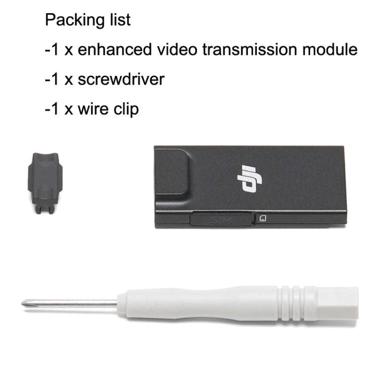 Original DJI Air 3 Enhanced Image Transmission Module(Black)