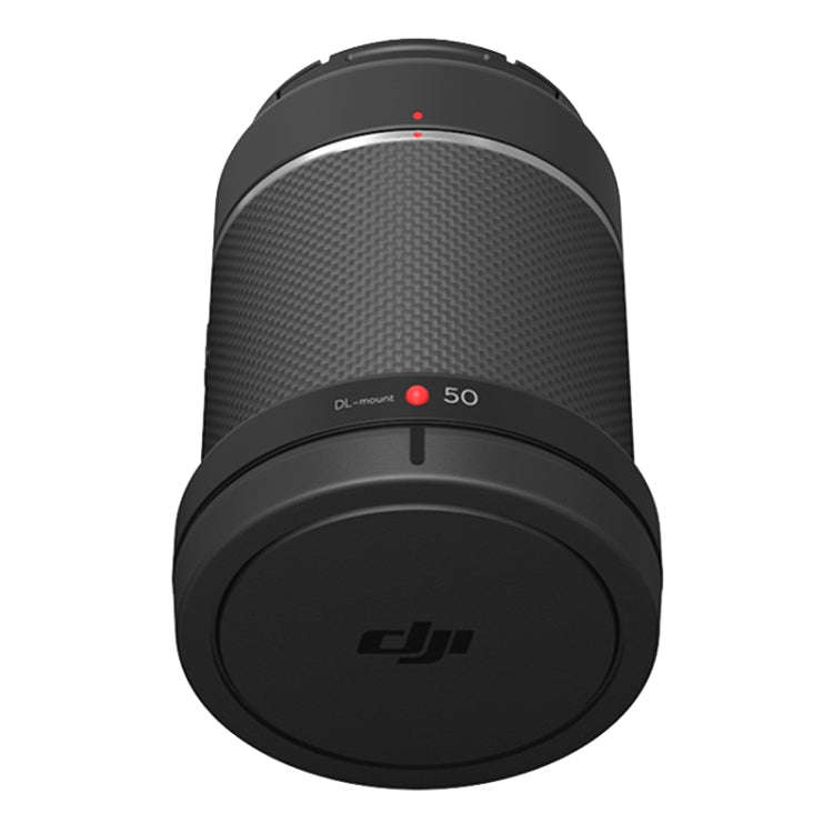 Original DJI DL 50mm F2.8 LS ASPH Lens for Zenmuse X7 / X9-8K Air / X9-8K Air PTZ Camera(Black)