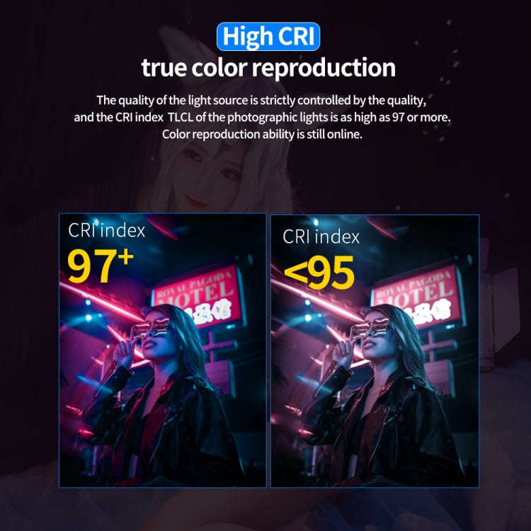 Pixel P80 60W 2600-10000K 542 LEDs Photography Fill Light Support Mobile APP Remote Control,UK Plug