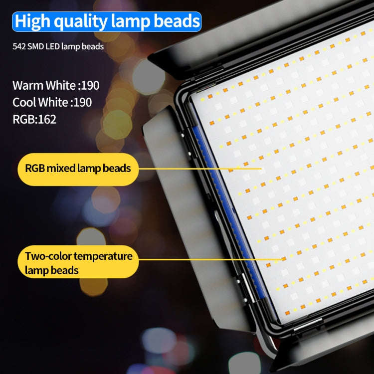 Pixel P80 60W 2600-10000K 542 LEDs Photography Fill Light Support Mobile APP Remote ControlAU ...