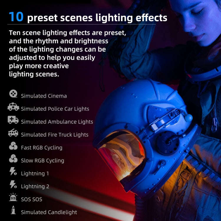 Pixel S24 RGB Fill Light Rod Handheld Portable Color Icelet Outdoor Videos Live Broadcast Studio ...