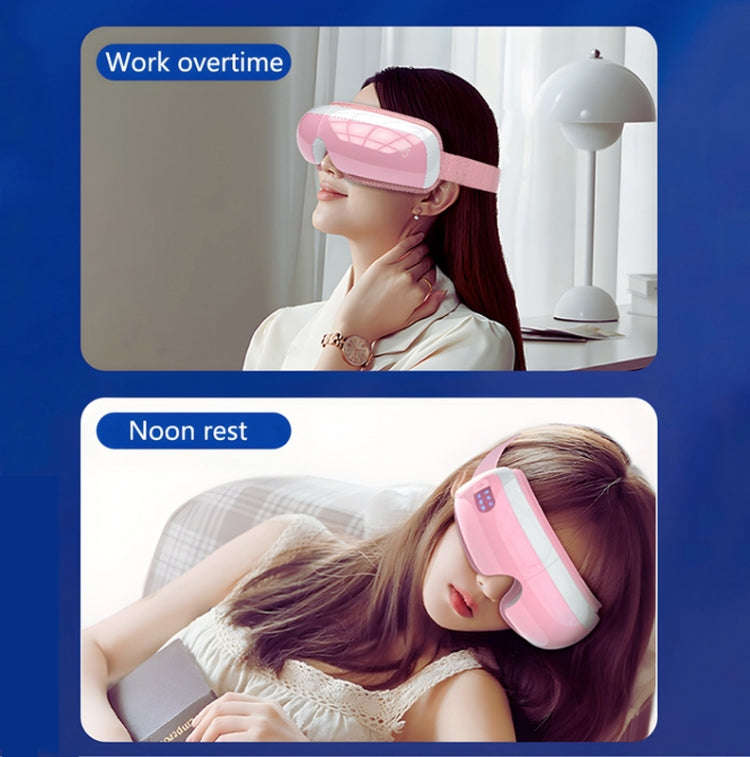 E5 Plus 26 Points Intelligent Eye Massager Adjustable Airbag Hot Compress Eye Protection Device(B...