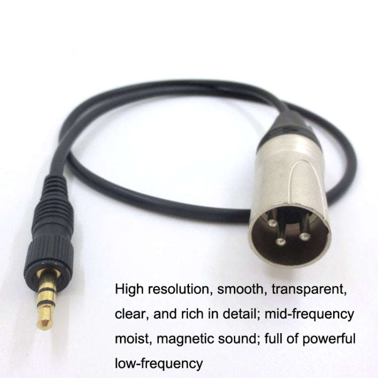 For Sony D11 / D21 / P03B Wireless Bee Microphone Pocket Camera Connection Cable, Length: 60cm(Bl...