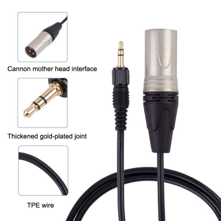 For Sony D11 / D21 / P03B Wireless Bee Microphone Pocket Camera Connection Cable, Length: 60cm(Bl...
