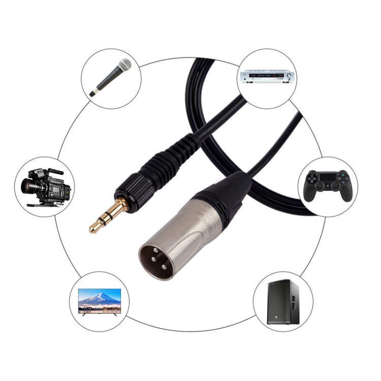 For Sony D11 / D21 / P03B Wireless Bee Microphone Pocket Camera Connection Cable, Length: 60cm(Bl...