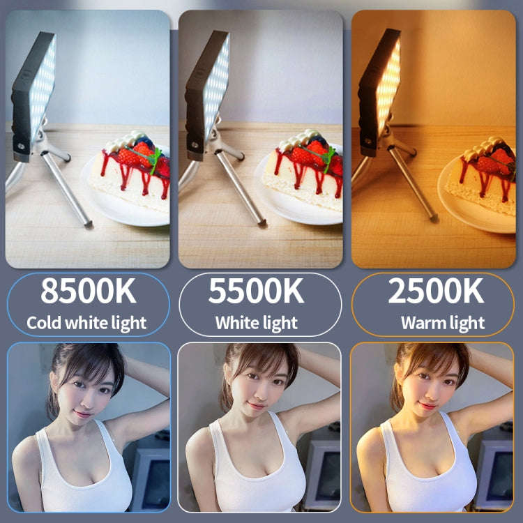 Pixel G1S Mini Outdoor RGB Color Fill Light Camera Small Desktop Lights(A Set)