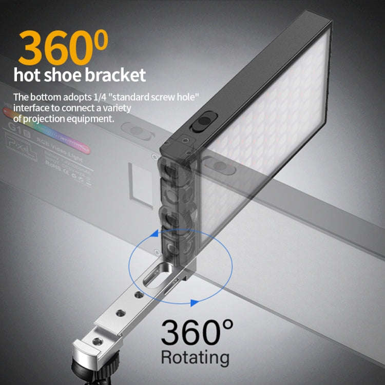 Pixel G1S Mini Outdoor RGB Color Fill Light Camera Small Desktop Lights(A Set)