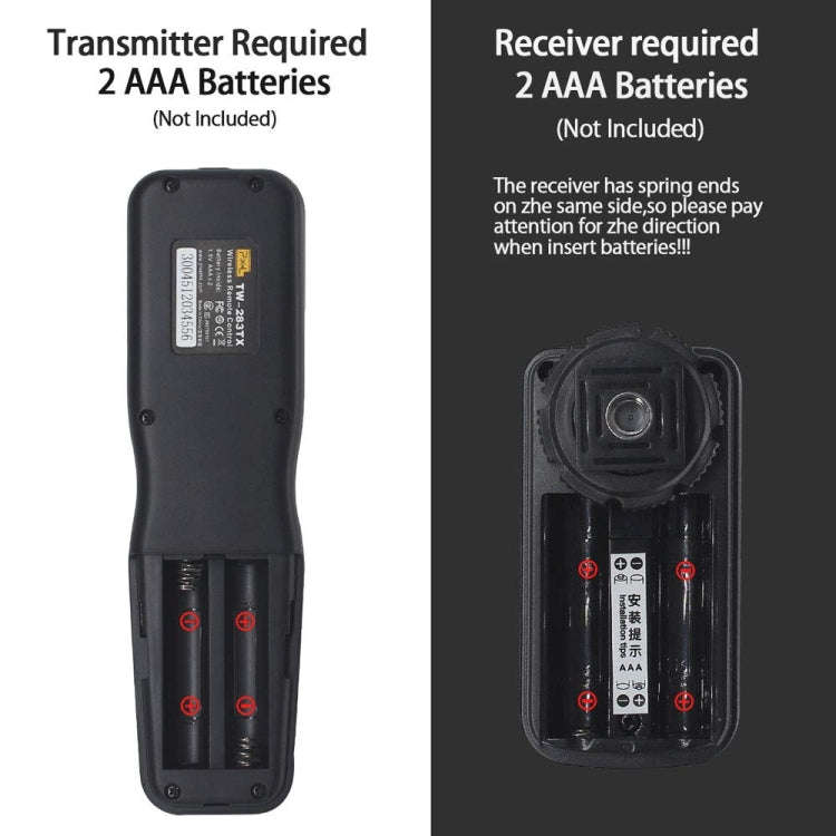 For Canon E3 Pixel TW283 Shutter Wireless Delay Remote Control SLR Shutter Flasher