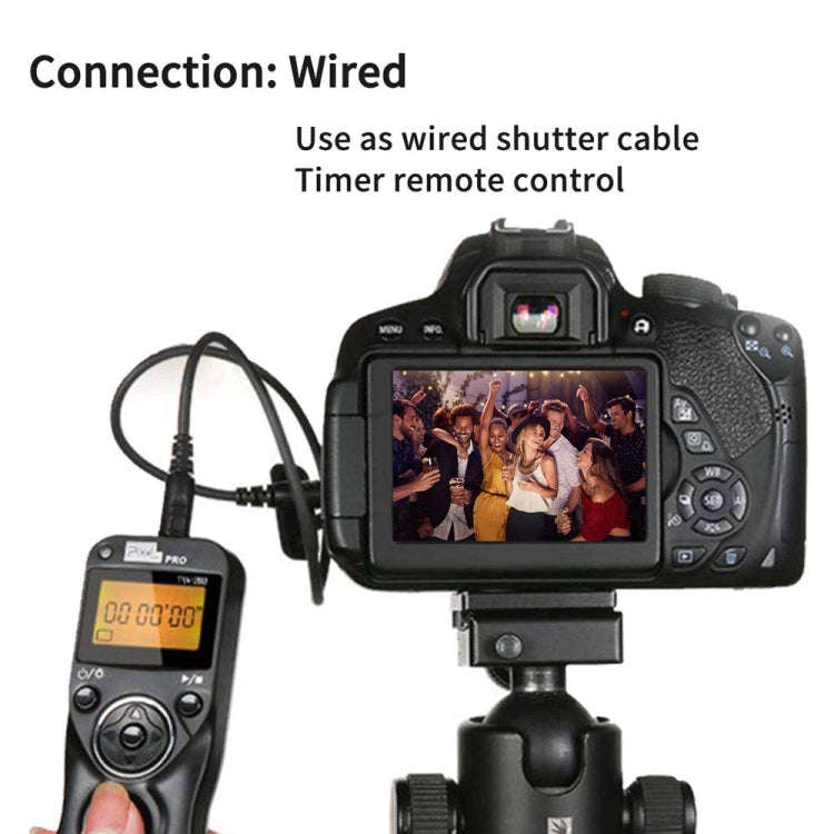 For Canon E3 Pixel TW283 Shutter Wireless Delay Remote Control SLR Shutter Flasher