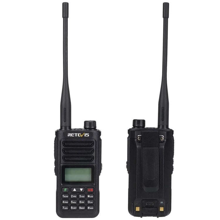 RETEVIS RA89 UV Dual-segment IP68 Waterproof Dual-guard Dual-standby Walkie Talkie(EU Frequency 1...