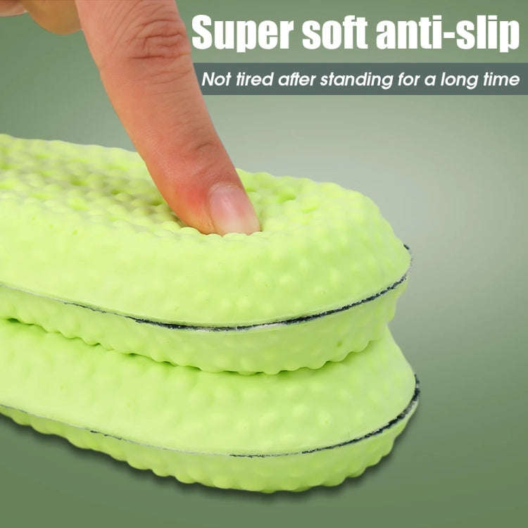 Camouflage Memory Foam Sport Insoles Breathable Sweatproof Shoes Sole Cushion, Size: 37-38