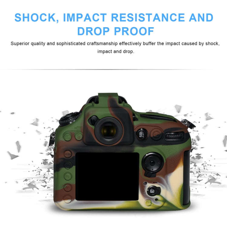 Pixel P001 For Nikon D800 / D800E Camera Silicone Protector Case(Desert Camouflage)