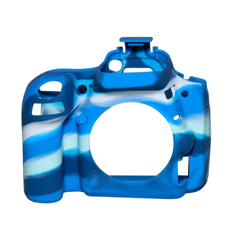 Pixel P001 For Nikon D750 Camera Silicone Protector Case(Ocean Camouflage)