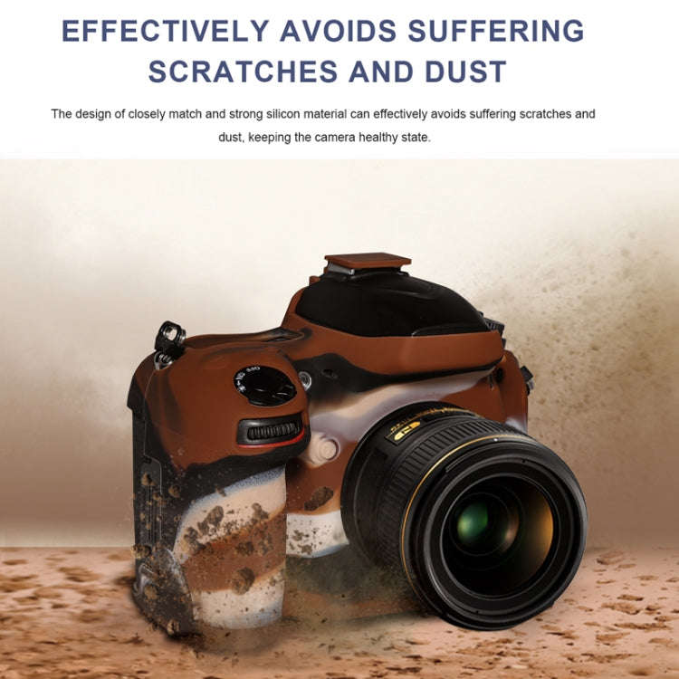 Pixel P001 For Nikon D750 Camera Silicone Protector Case(Desert Camouflage)