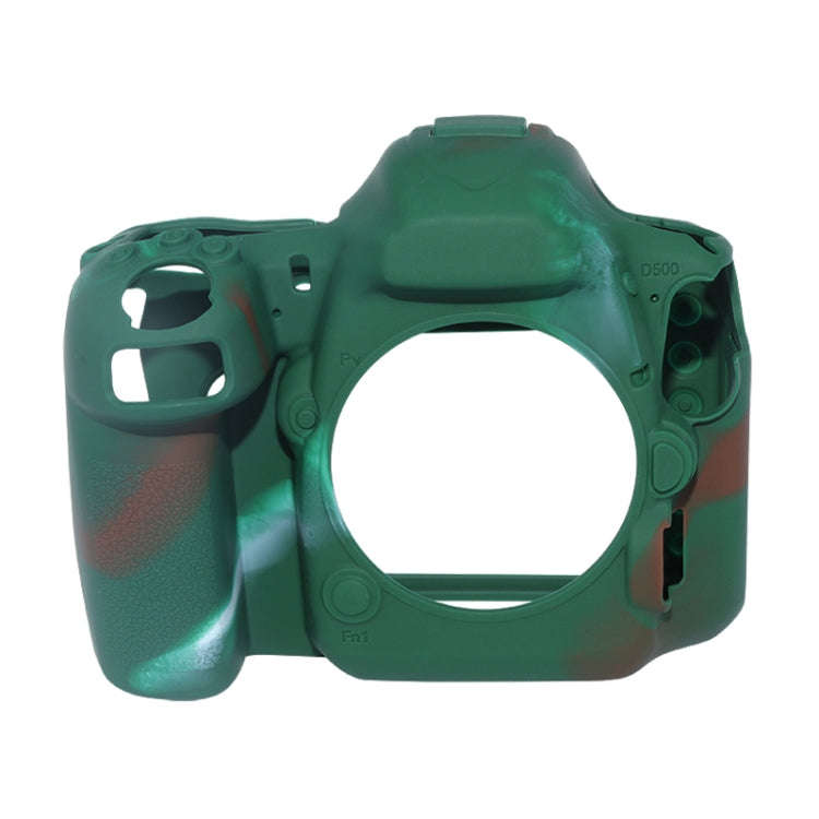 Pixel P001 For Nikon D500 Camera Silicone Protector Case(Jungle Camouflage)