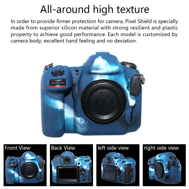 Pixel P001 For Nikon D500 Camera Silicone Protector Case(Desert Camouflage)