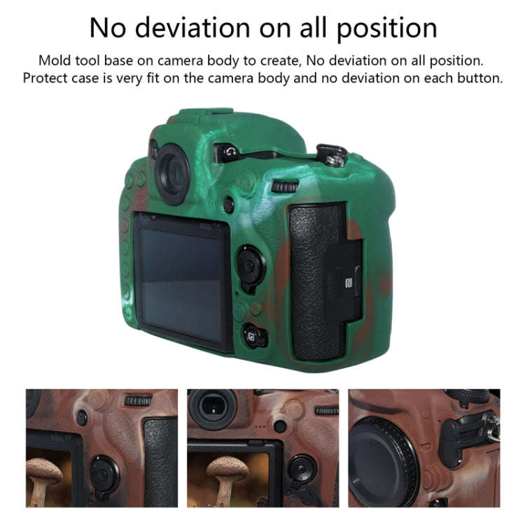 Pixel P001 For Nikon D500 Camera Silicone Protector Case(Desert Camouflage)