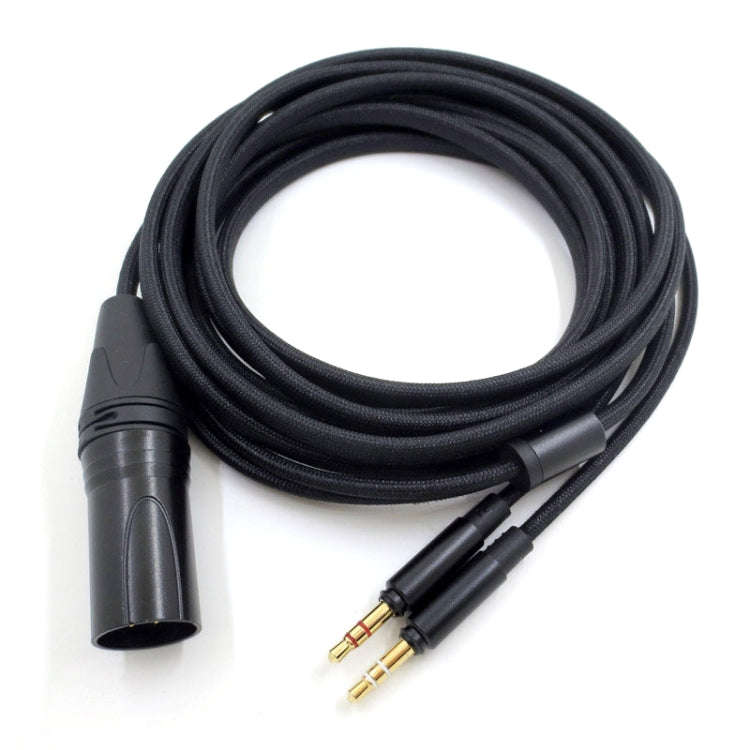 For Beyer T1(2nd/3rd Generation) T5 / Amiro Balanced Headphone Cable 4 Core XLR Head