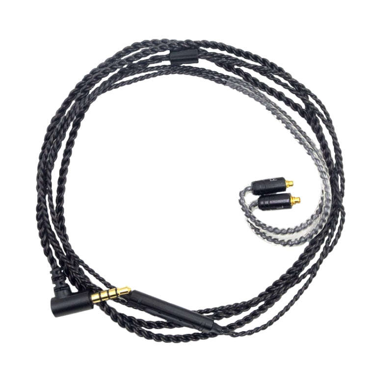 For MMCX Interface Headphone Cable With Microphone Upgrade Cable