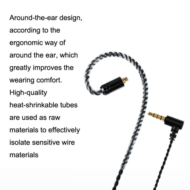 For A2DC Interface Headphone Cable With Microphone Upgrade Cable