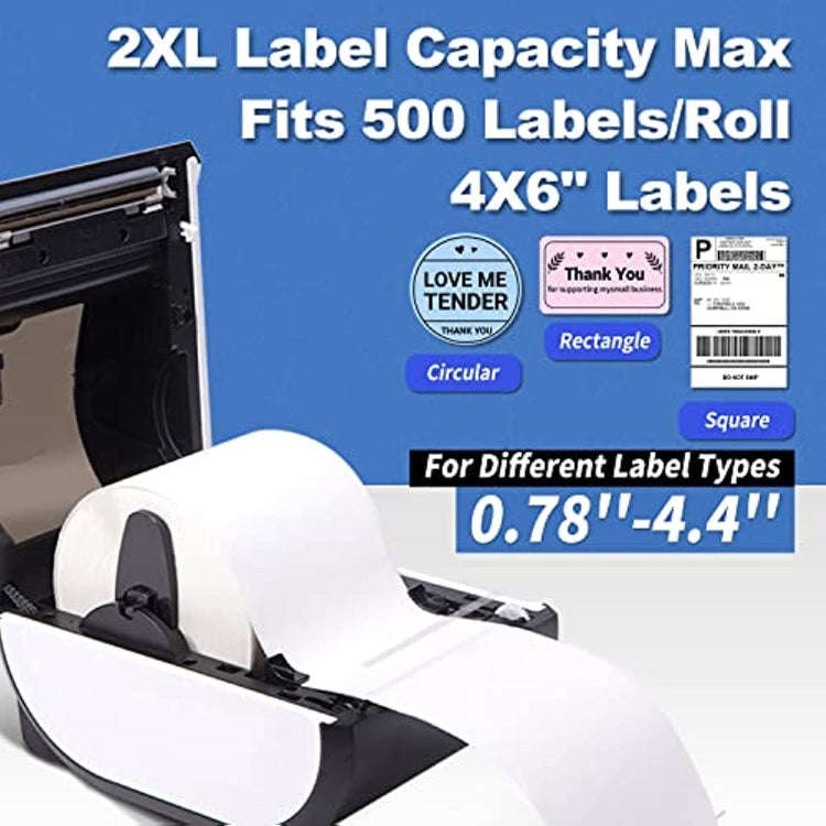 Phomemo D520-BT Bluetooth Thermal Shipping Label Printer Wireless Desktop Printer For Barcode Add...