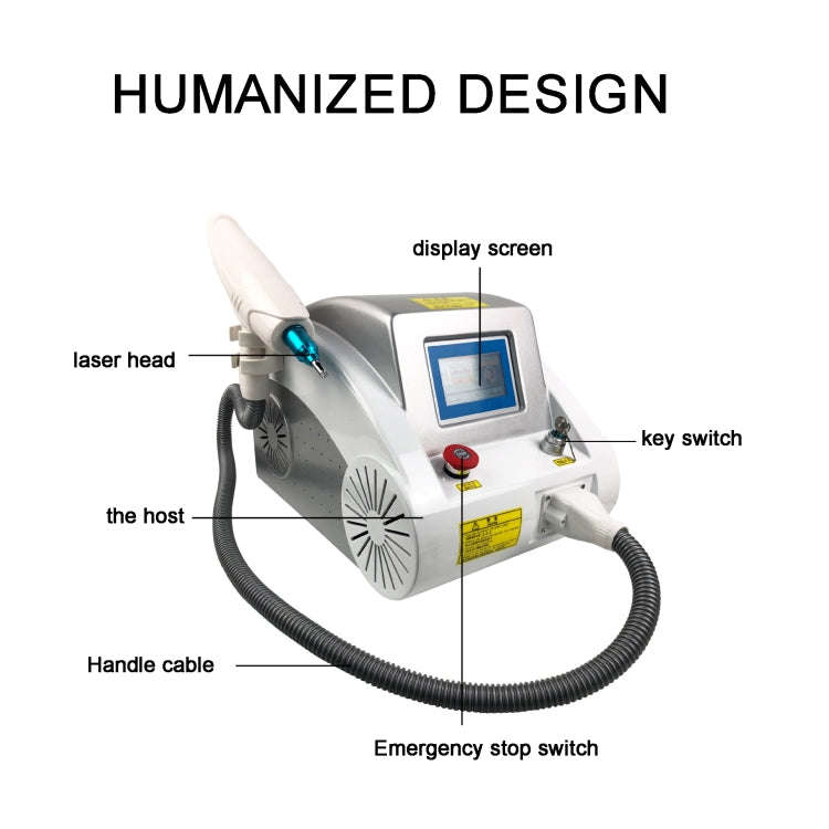 Laser Tattoo Removal Machine Non-invasive Eyebrow Washing Beauty Equipment(AU Plug)