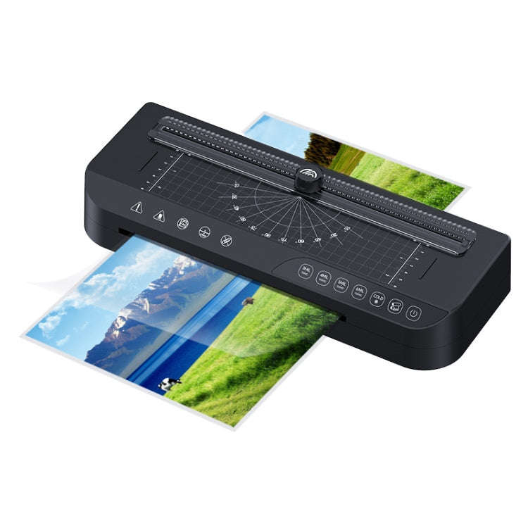 FN338 A4/A5/A6 Photo Laminator With 4 Levels Of Thickness Optional Preheating Alarm(EU Plug)