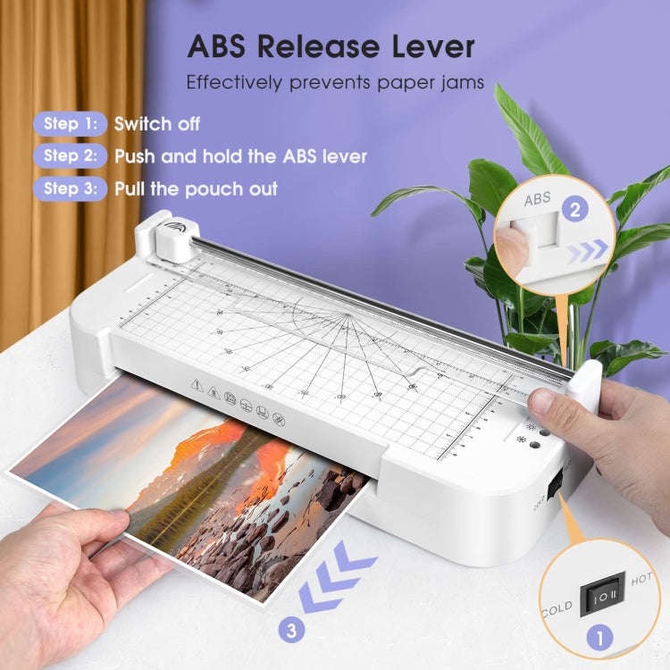 FN336  A4/A5/A6 Laminating Machine Lamination Thickness Within 0.5mm(UK  Plug)