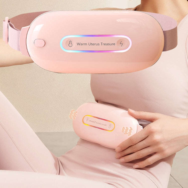 Intelligent Palace Warming Belt Three-speed Temperature Control Palace Belt(Pink)