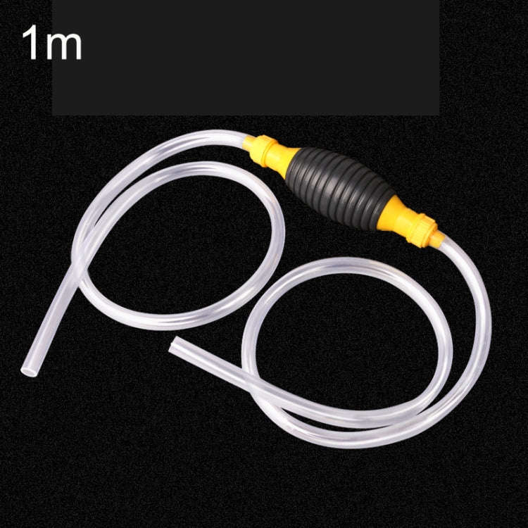1m Car Motorcycle Oil Barrel Manual Oil Pump Self-Priming Large Flow Oil Suction